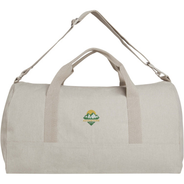Logo trade promotional gifts picture of: Porter 500 g/m² Aware™ recycled duffel bag 50L