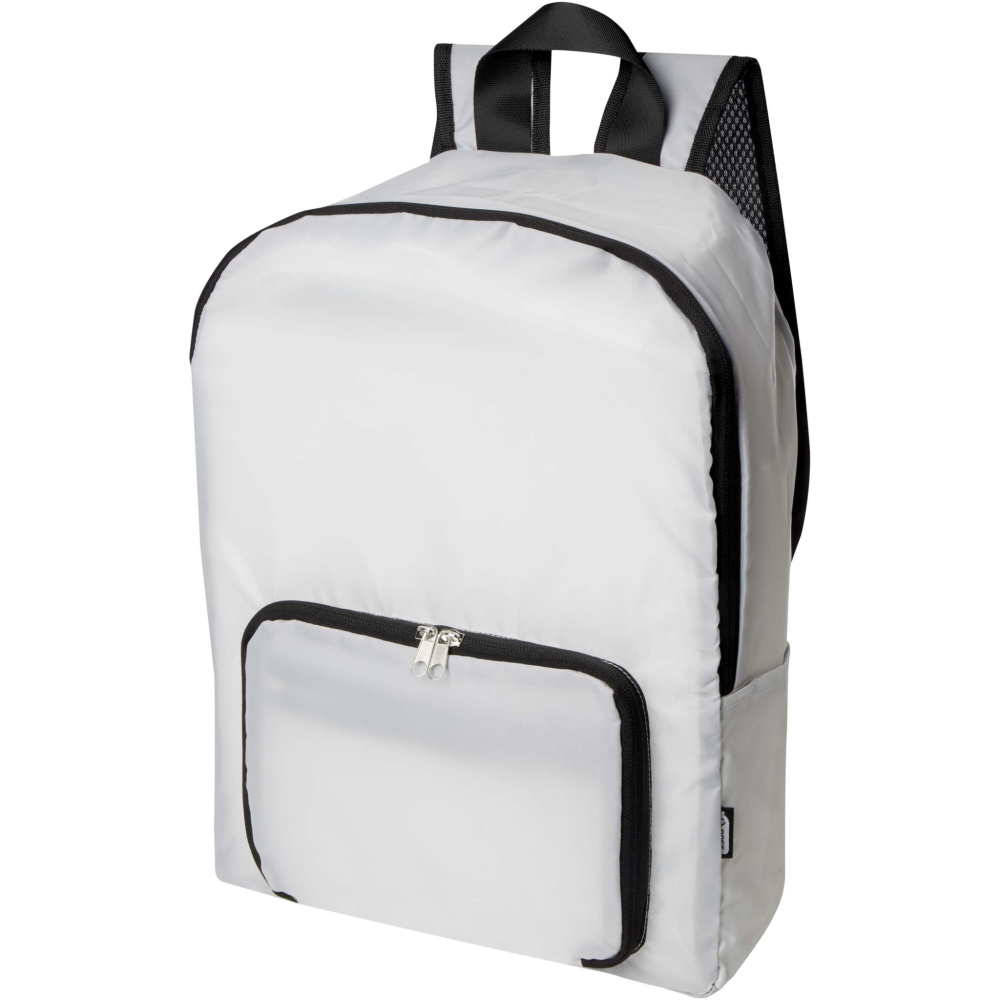 Logotrade promotional giveaway picture of: EcoFold RPET foldable backpack 15L