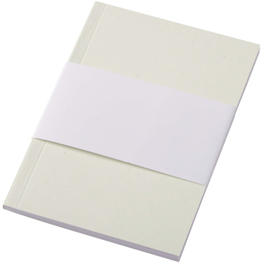 Logo trade promotional giveaway photo of: Novella Austen A6 recycled soft cover notebook - 50 sheets