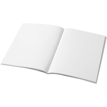 Logotrade promotional item image of: Novella Austen A5 recycled soft cover kraft notebook - 50 sheets
