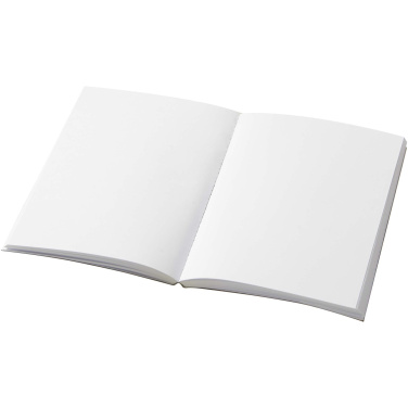 Logo trade advertising products picture of: Novella Austen A6 recycled soft cover kraft notebook - 100 sheets