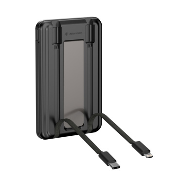Logo trade corporate gift photo of: Urban Vitamin Redwood 5in1 5000mah 20W PD magnetic powerbank