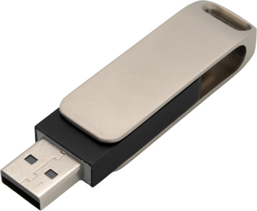 Logo trade promotional giveaways picture of: Metal USB stick