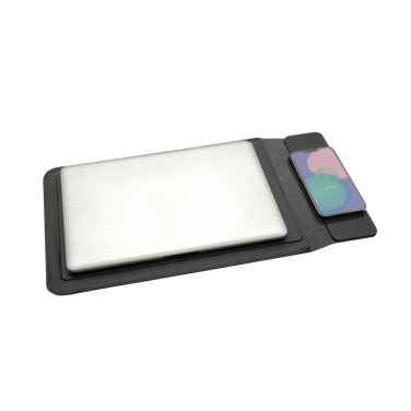 Logotrade promotional gift picture of: Swiss Peak 15W magnetic charging laptop sleeve 14-15,6"