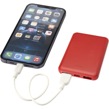 Logotrade promotional gift image of: Asama 5000 mAh Type-C recycled plastic power bank