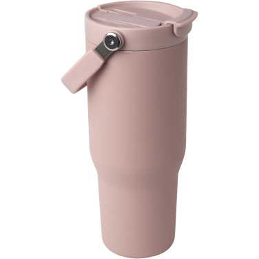 Logo trade promotional gifts picture of: Bronx 900 ml RCS recycled stainless steel copper vacuum insulated tumbler with dual function lid
