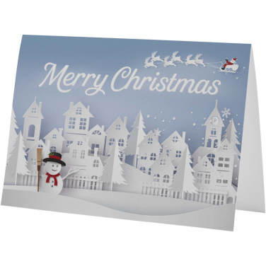 Logo trade advertising product photo of: Herald A5 greeting card