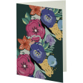 Herald A6 greeting card, Ivory white