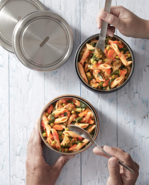 Logo trade promotional merchandise photo of: Black+Blum Glass Lunch Bowl 750ml