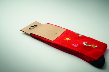 Logo trade advertising products picture of: Pair of Christmas socks L