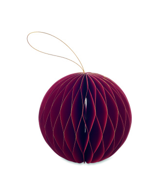 Logo trade promotional items image of: Foldable  XMAS bauble hanger
