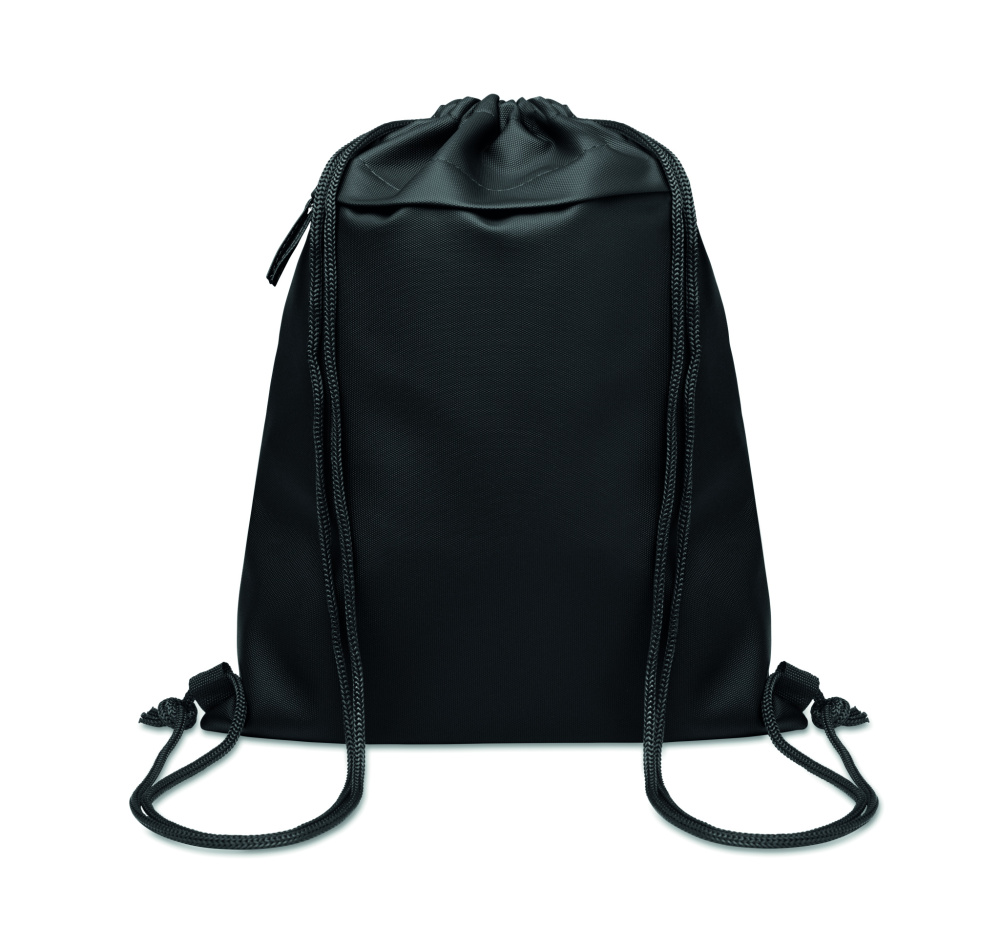 Logotrade promotional item picture of: Drawstring bag in 600D RPET