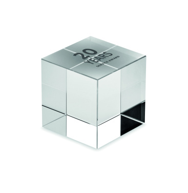 Logotrade promotional merchandise image of: Glass cube award