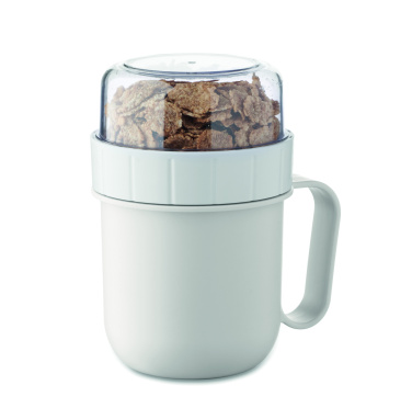 Logo trade promotional giveaways image of: On the go cup in PP 450 ml