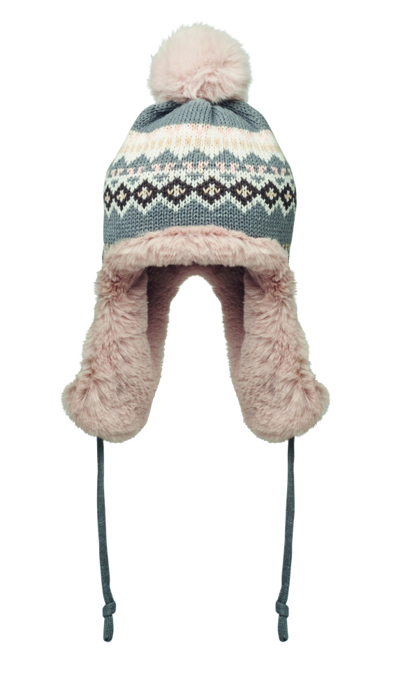 Logo trade promotional item photo of: Knitted beanie with ear flap