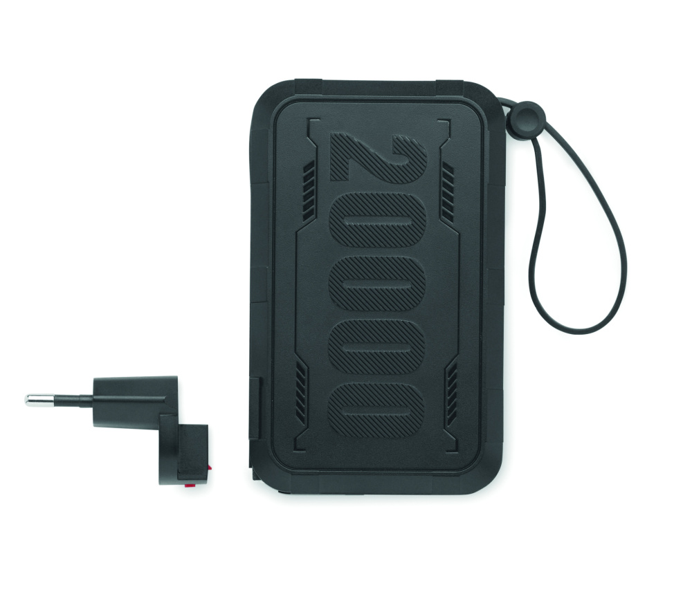 Logotrade corporate gift image of: Power bank 20000 mAh in ABS