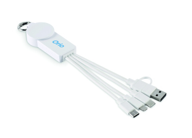 Logotrade corporate gift picture of: 2 in 1 charging cable type-C