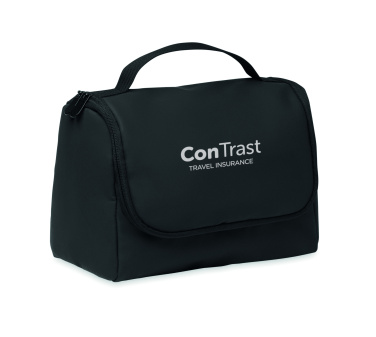 Logotrade promotional gift image of: Cosmetic hanging bag in PU
