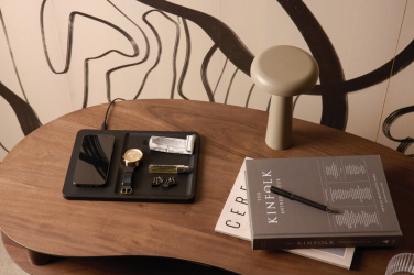 Logo trade promotional item photo of: VINGA Timo RCS desk charger and accessory tray