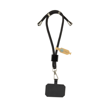 Logotrade promotional merchandise picture of: CarryLoop RCS recycled PET adjustable phone holder wristlet