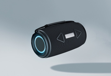 Logo trade promotional giveaways picture of: Prisma RCS recycled plastic IPX 4 waterpoof 16W speaker