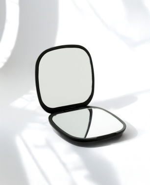 Logo trade promotional giveaways picture of: Reflecta RCS recycled plastic make-up mirror