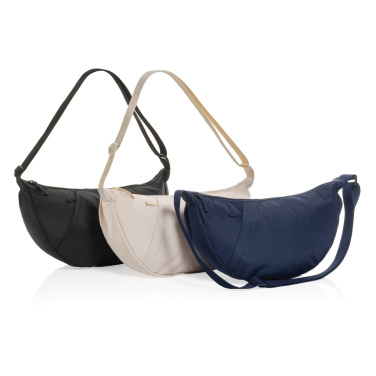 Logo trade promotional gift photo of: Crescent XL AWARE™ RPET half moon sling bag