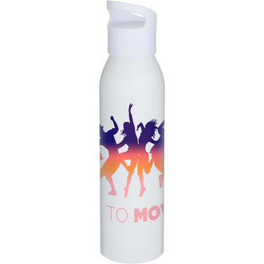 Logo trade corporate gifts picture of: Sky 650 ml RCS recycled single wall stainless steel water bottle