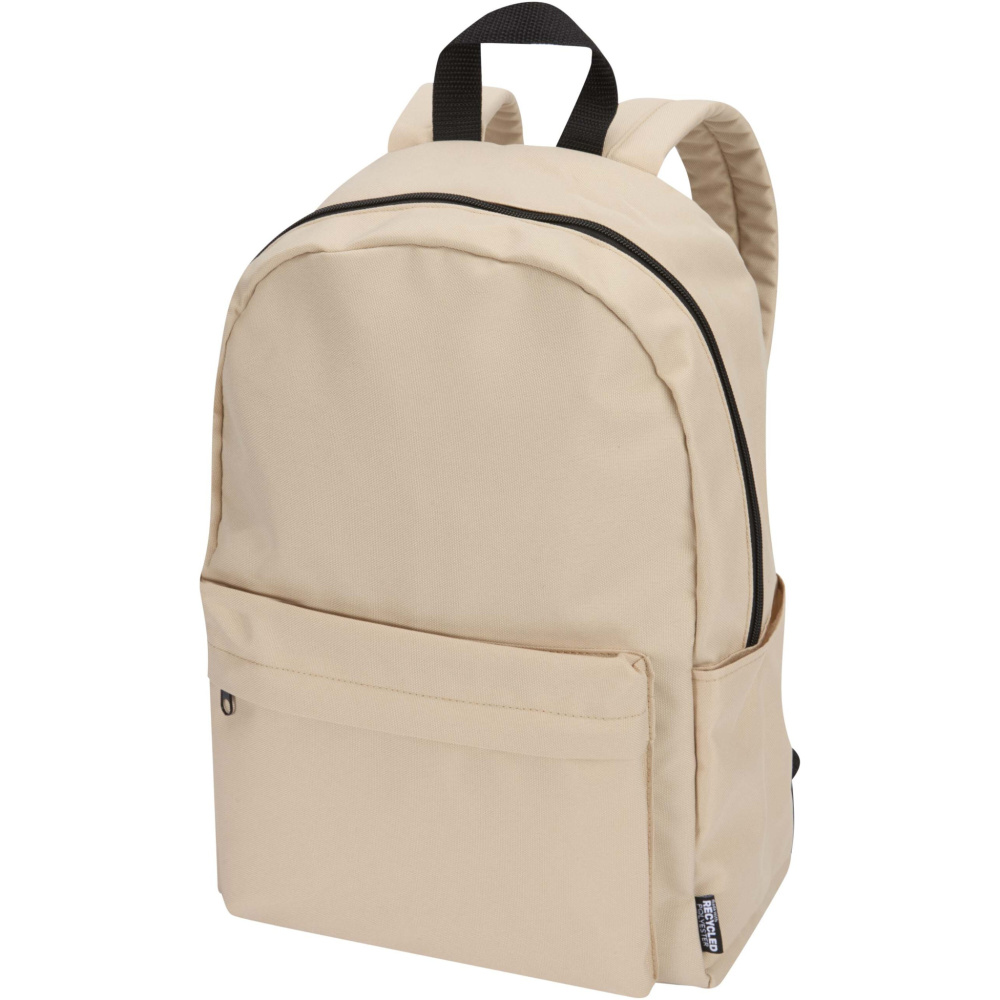 Logo trade promotional merchandise picture of: Byron 14" GRS recycled city laptop backpack 16L