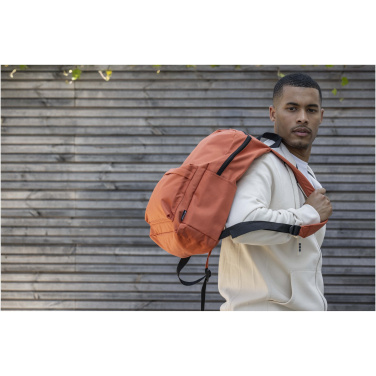 Logo trade promotional products image of: Byron 14" GRS recycled city laptop backpack 16L