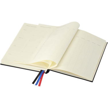 Logo trade promotional items image of: Alder A5 hard cover notebook