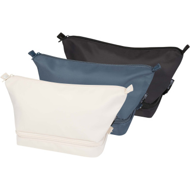 Logotrade promotional gift image of: Trip Aware™ recycled travel toiletry bag 6L