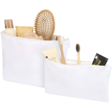 Logo trade promotional merchandise picture of: Swift GRS recycled toiletry bag set