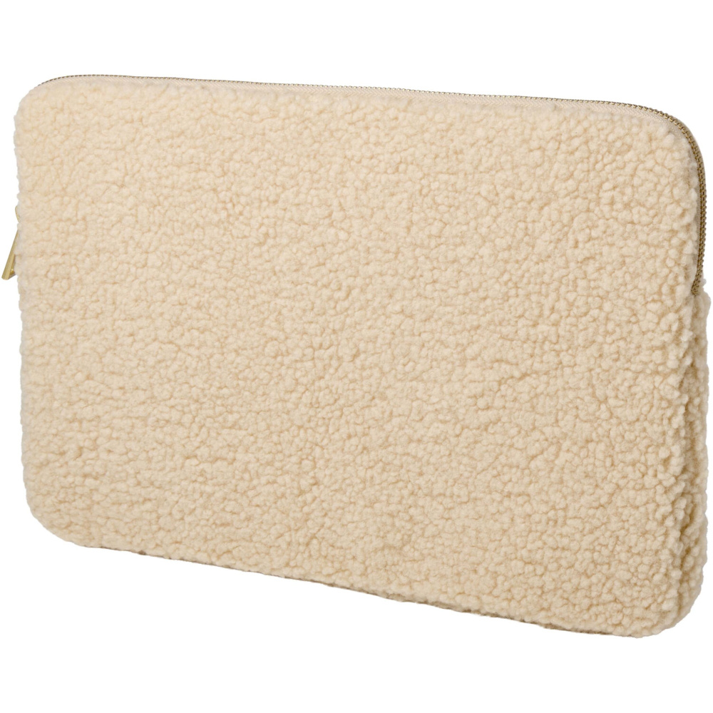 Logotrade promotional product picture of: Bear 13" GRS recycled sherpa laptop sleeve 2L