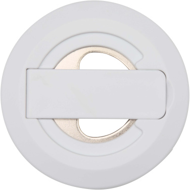 Logo trade promotional item photo of: Ain recycled plastic magnetic phone stand with bottle opener