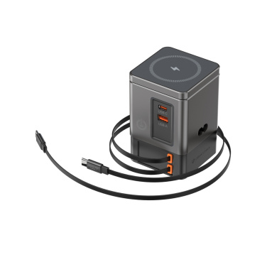 Logotrade advertising product image of: Urban Vitamin Sacramento 105W GAN charger+retractable cables