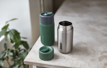 Logo trade promotional gifts picture of: Black+Blum Insulated Leakproof Travel Cup Stainless Steel