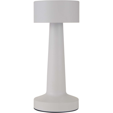 Logotrade promotional product picture of: Aludra rechargeable dimmable table lamp with 3 light modes