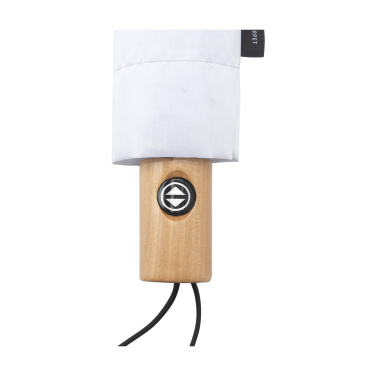 Logotrade promotional item picture of: Michigan foldable RCS RPET umbrella 21 inch