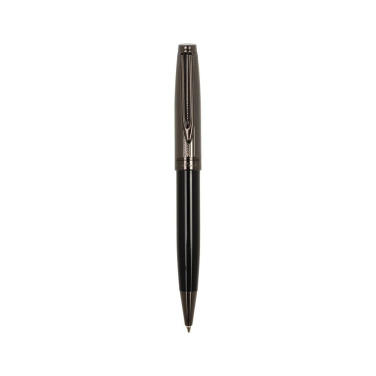 Logo trade promotional giveaway photo of: Writing set with ballpoint pen and fountain pen ODETTE Pierre Cardin