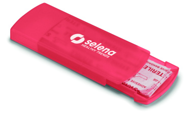 Logo trade promotional gifts picture of: Container with plasters