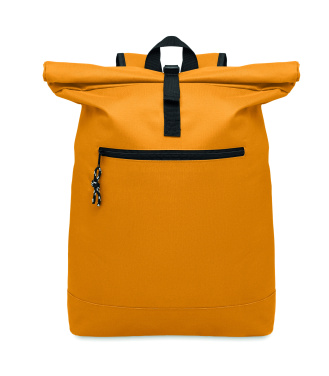 Logotrade business gift image of: 600Dpolyester rolltop backpack