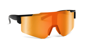 Logo trade corporate gifts image of: Mirrored sports sunglasses