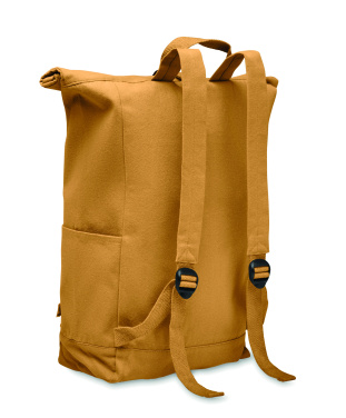 Logo trade promotional items image of: Roll top backpack 390 gr/m²