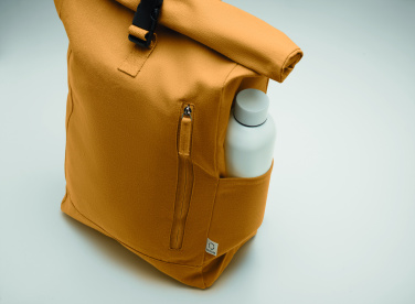 Logo trade promotional gifts image of: Roll top backpack 390 gr/m²