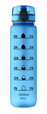 Logo trade corporate gifts image of: Sports water bottle RPET 1L