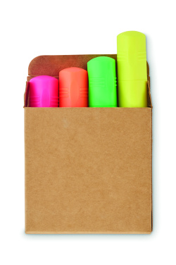 Logo trade corporate gifts image of: Highlighter set