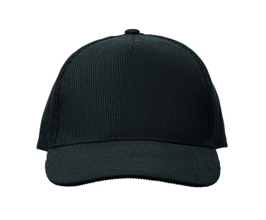 Logo trade advertising product photo of: Corduroy 5 panel baseball cap