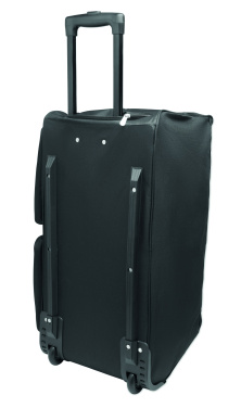 Logo trade business gifts image of: Duffle bag trolley 600D RPET