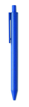 Logo trade promotional merchandise picture of: Wheat Straw/ABS push type pen
